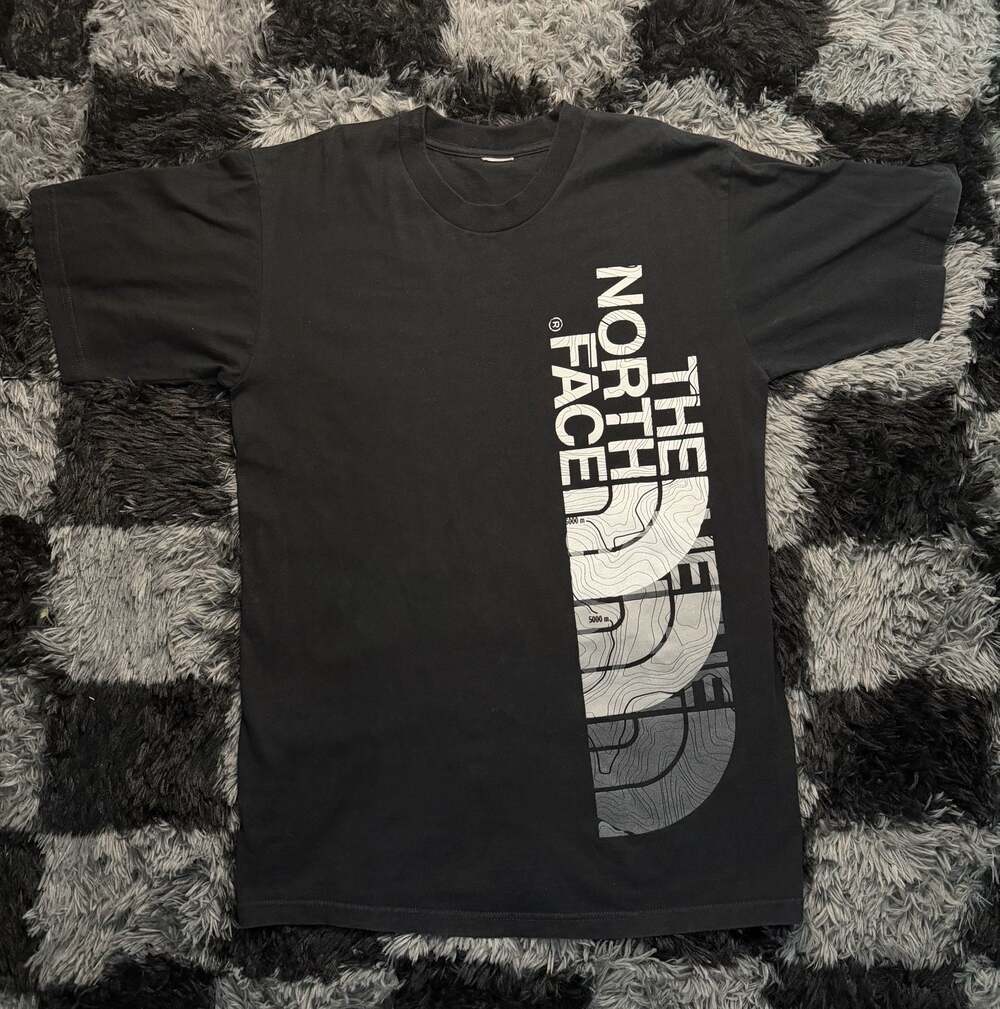 The North Face Men's Topographic Graphic Logo Short Sleeve T-Shirt